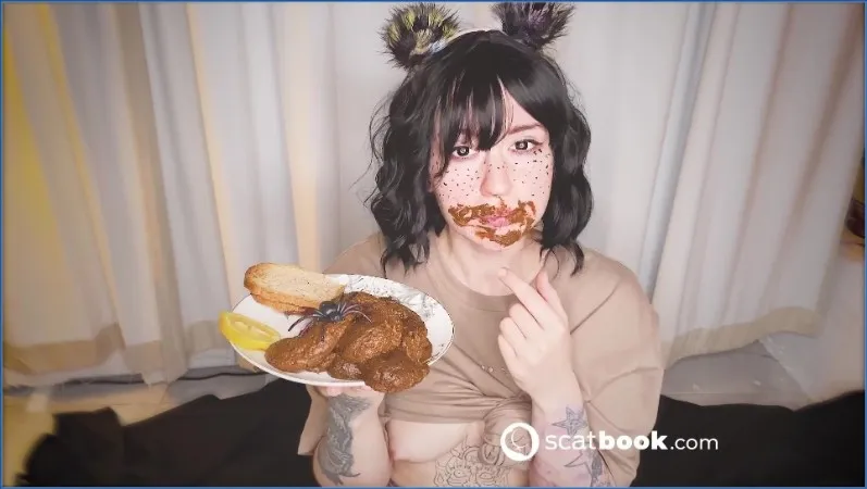 Sweet Betty Parlour przygotowuje kanapkę z kupy i cytryną - wideo scat na GownoHub