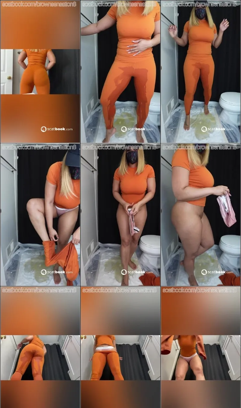 BrownSensation8 sika i robi się cała mokra od moczu - wideo scat na GownoHub
