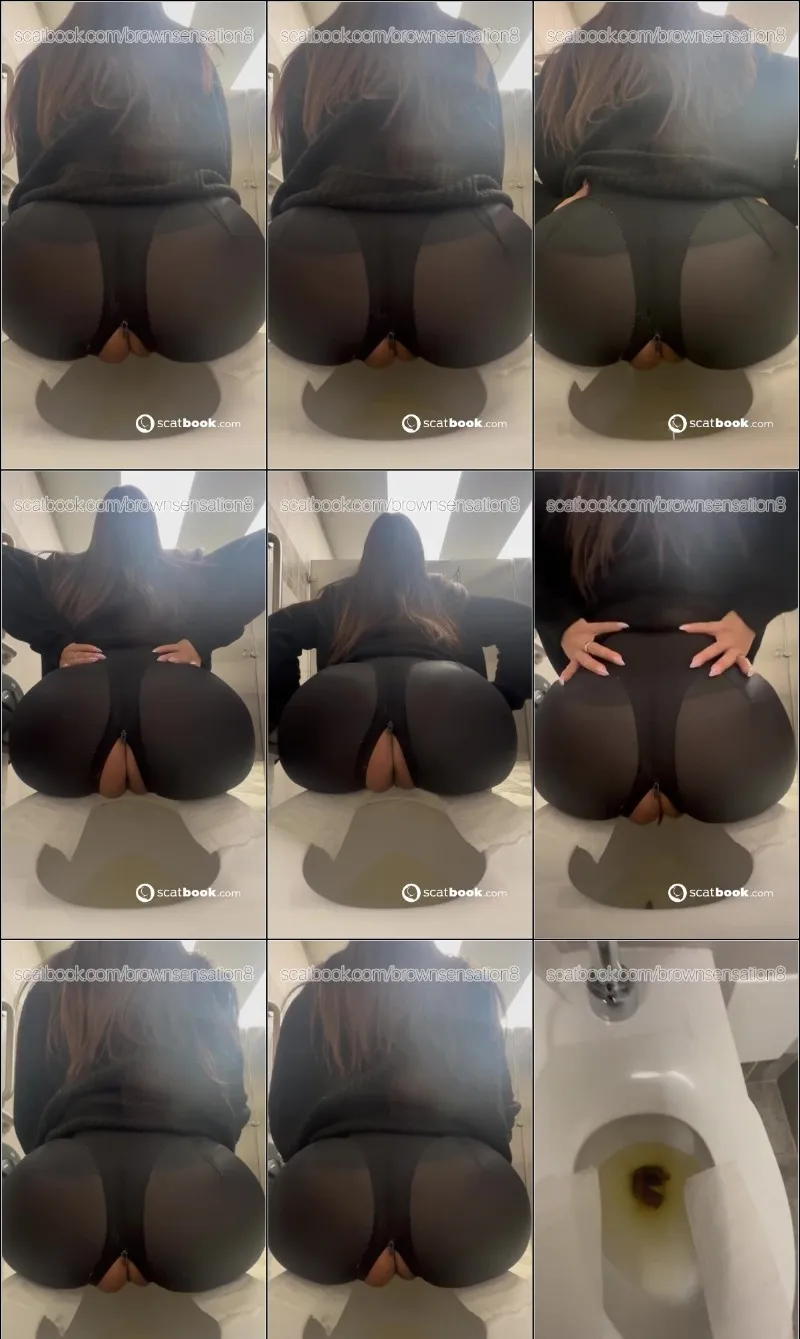 BrownSensation8 psuje drugi dzień pracy porcją kupy - wideo scat na GownoHub