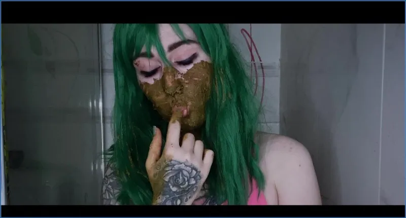 SweetBettyParlour porządnie umazuje sobie zboczony tyłek - wideo scat na GownoHub